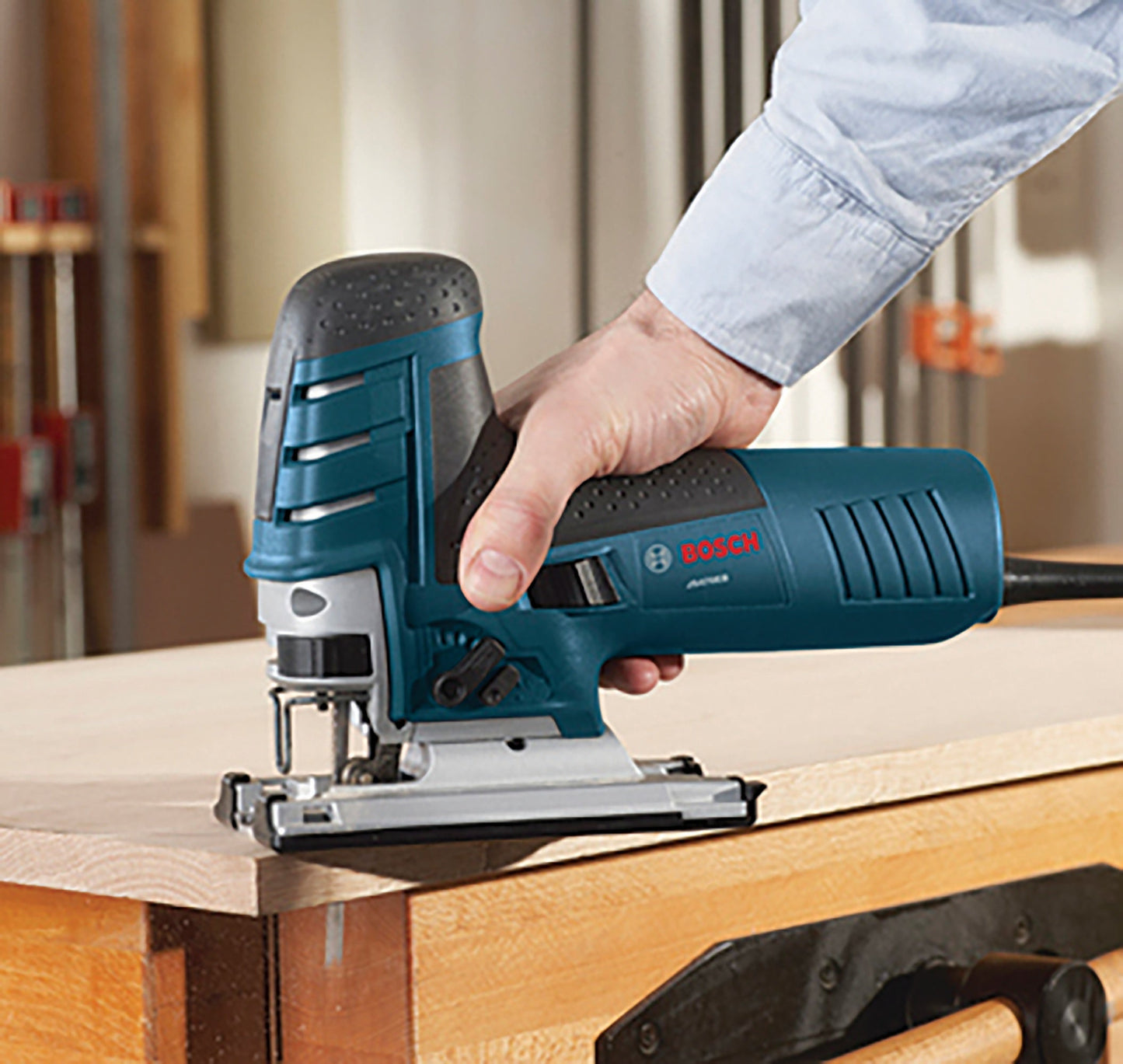 BOSCH JS470EB 7.0 Amp Barrel-Grip Jig Saw
