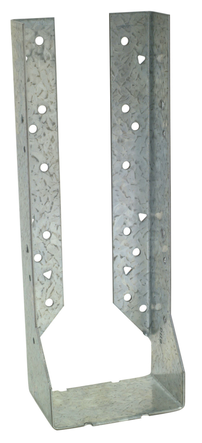 Simpson Strong-Tie HUC412 HUC Galvanized Face-Mount Concealed-Flange Joist Hanger for 4x12