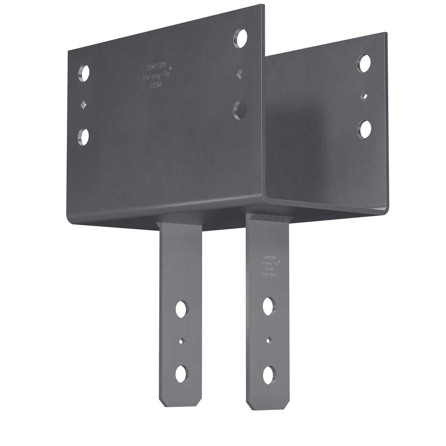Simpson Strong-Tie CC86 CC Column Cap for 8x Beam, 6x Post