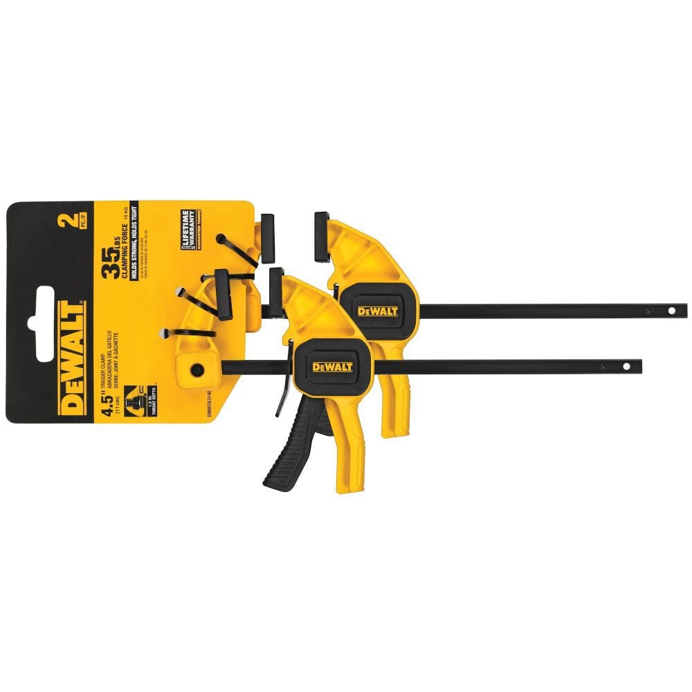 DeWalt DWHT83148 2 Pack Small Trigger Clamp