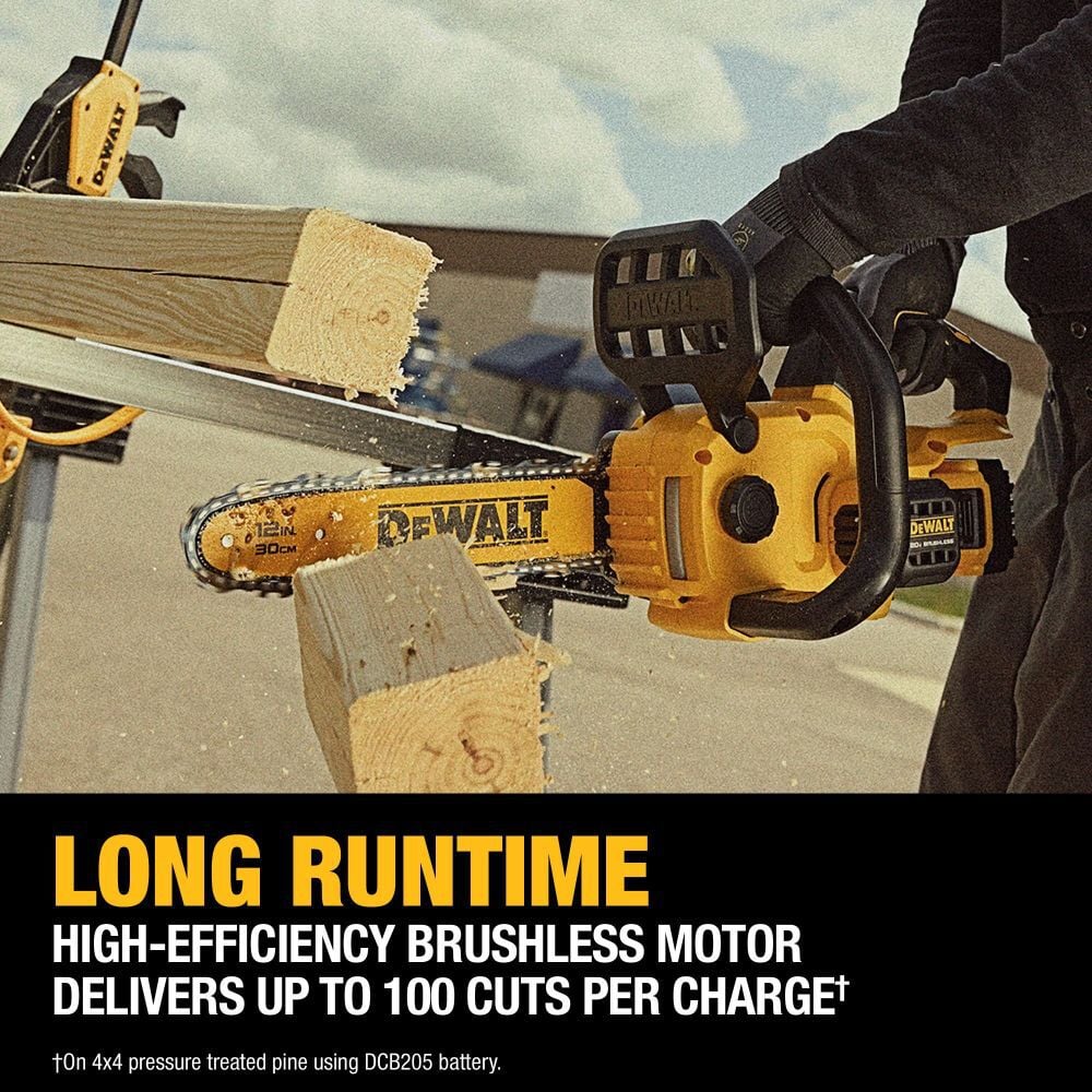 DeWalt DCCS621P1 20V MAX Compact Brushless Cordless Chainsaw Kit