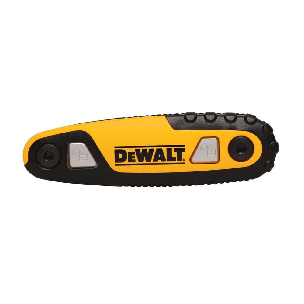 DeWalt Folding Locking HEX Key Set - SAE DWHT70262M