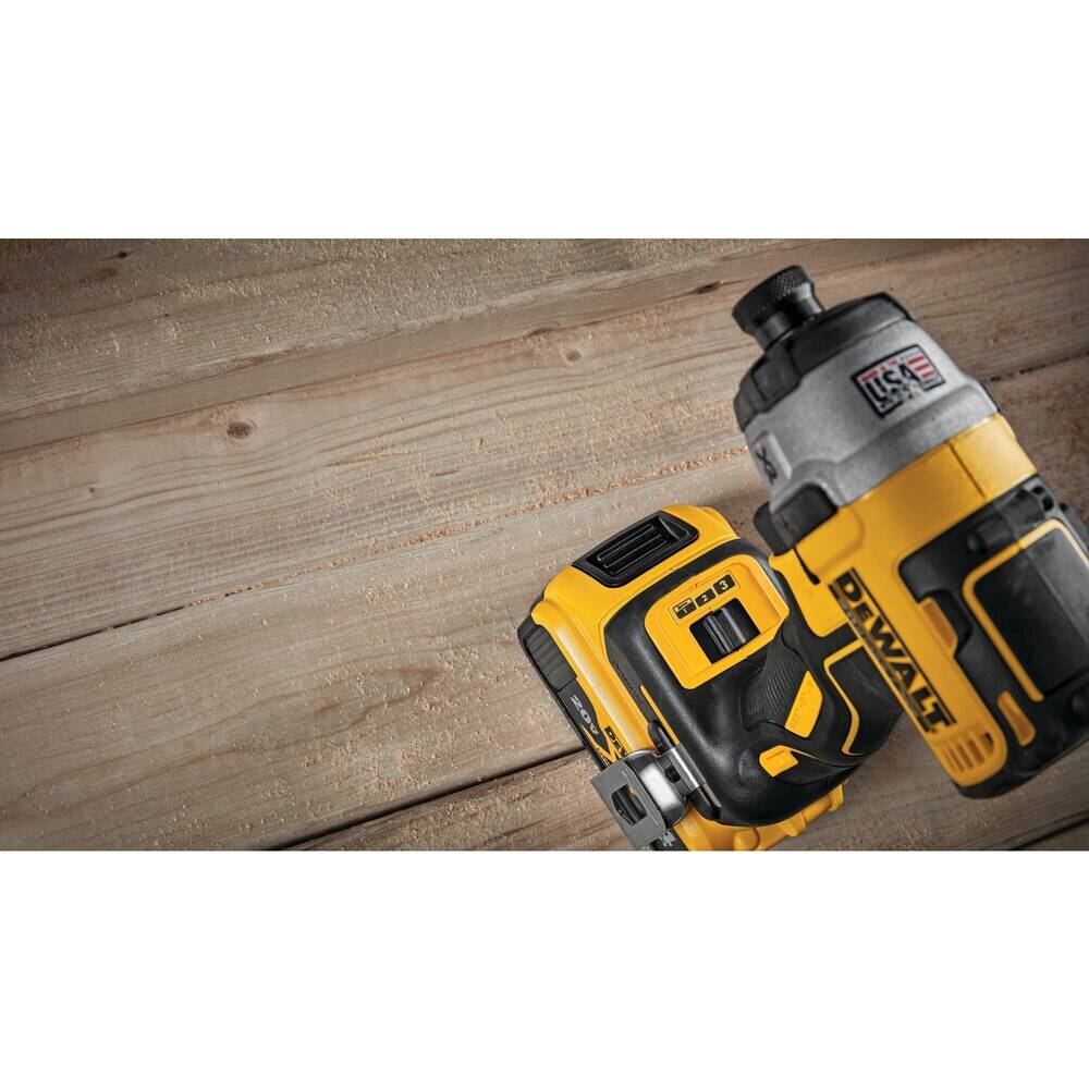 DeWalt 20V MAX XR Impact Driver Brushless 3-Speed 1/4-Inch Tool Only (DCF887B)