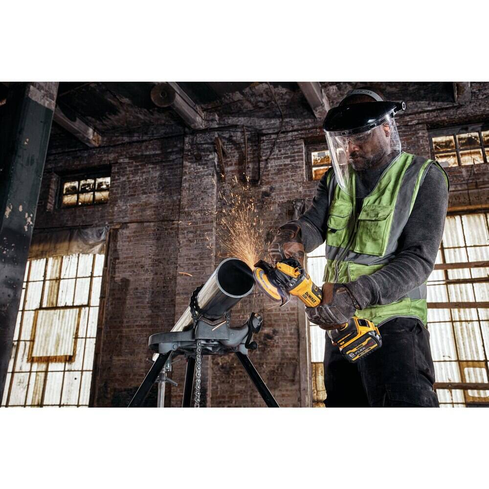 DEWALT DCG416B FLEXVOLT ADVANTAGE 20V MAX Angle Grinder, Paddle Switch 4-1/2-Inch to 5-Inch (Tool Only)