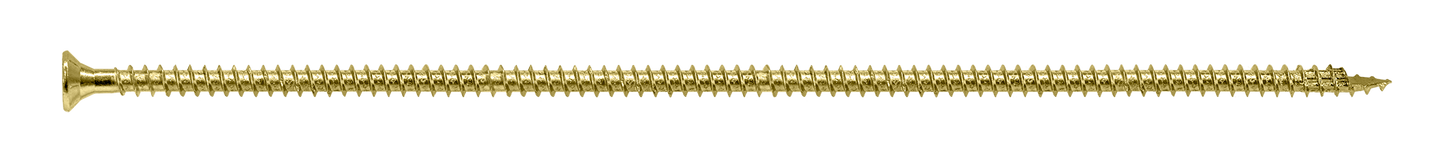 Simpson Strong-Tie SDCF221334 Strong-Drive® SDCF TIMBER-CF Screw — 0.315 in. x 13-3/4 in. T40, Yellow Zinc (250-Qty)