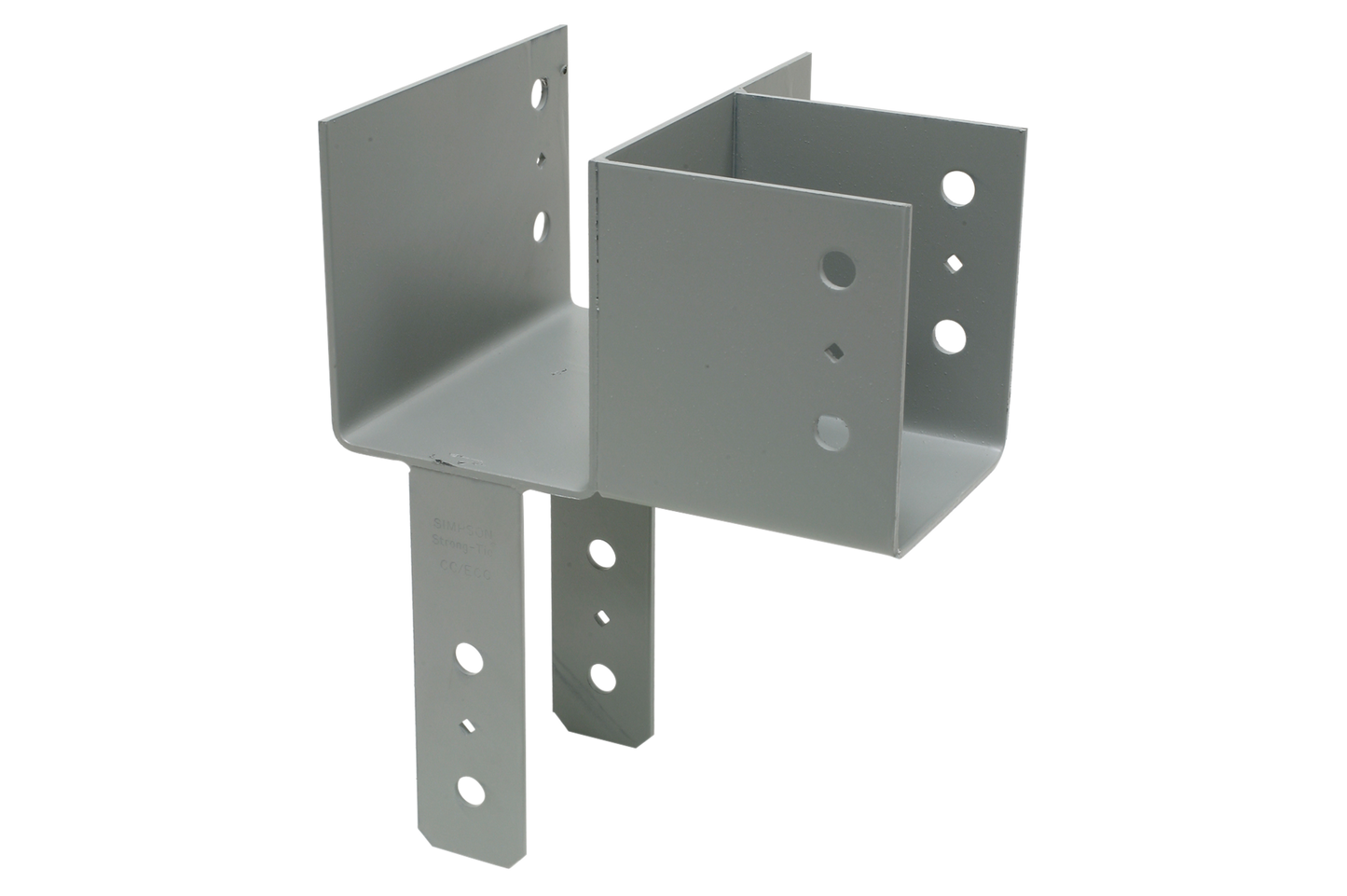 Simpson Strong-Tie ECCLL666HDG ECCLL HDG L-Shape End Column Cap for 6x Beams, 6x Post, Skewed Left