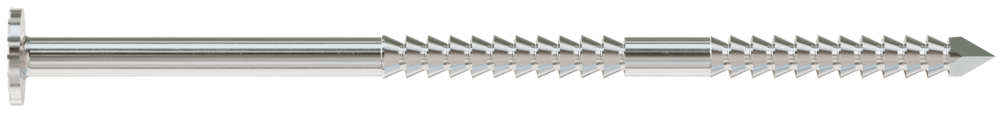 Simpson Strong-Tie T13A225SNJ 15° Wire Coil, Full Round Head, Ring-Shank Siding Nail — 2-1/4 in. Type 316 (1800-Qty)