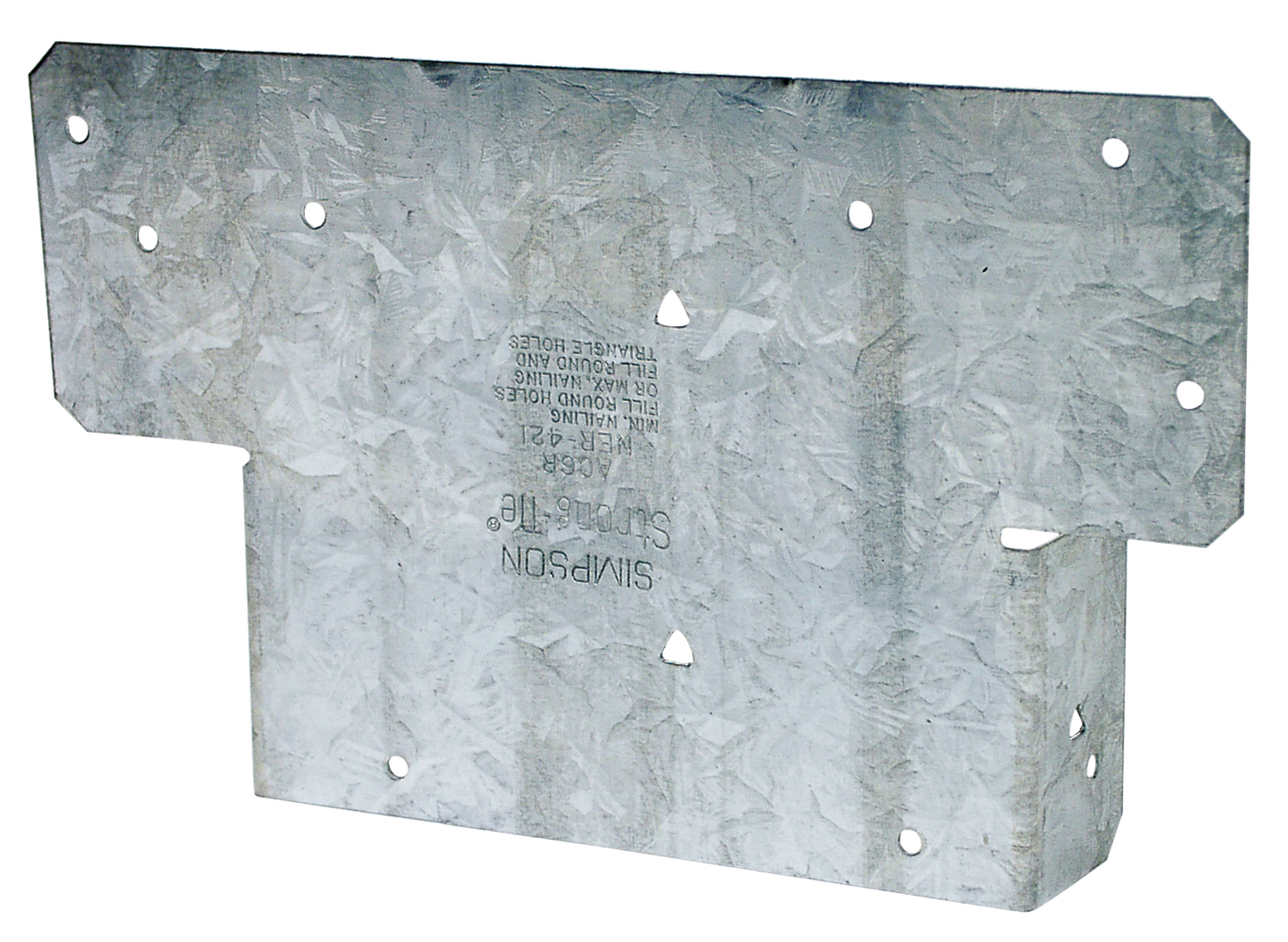 Simpson Strong-Tie AC6RZ AC ZMAX® Galvanized Adjustable Post Cap for 6x Rough (Pack of 20)