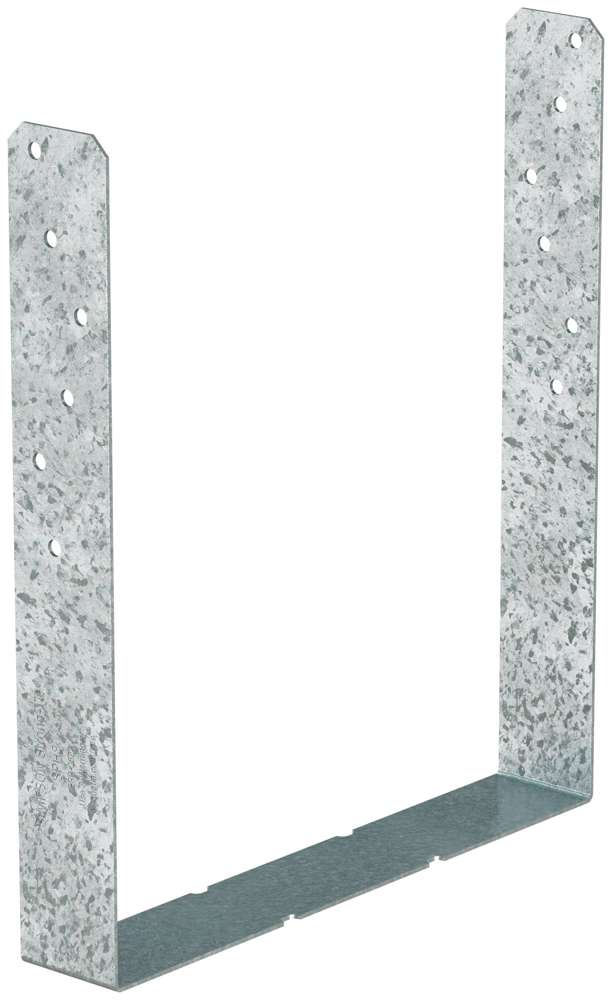 Simpson Strong-Tie SPH8 SPH 7-5/16 in. x 8-3/8 in. Galvanized Heavy-Duty Stud Plate Tie (Pack of 100)