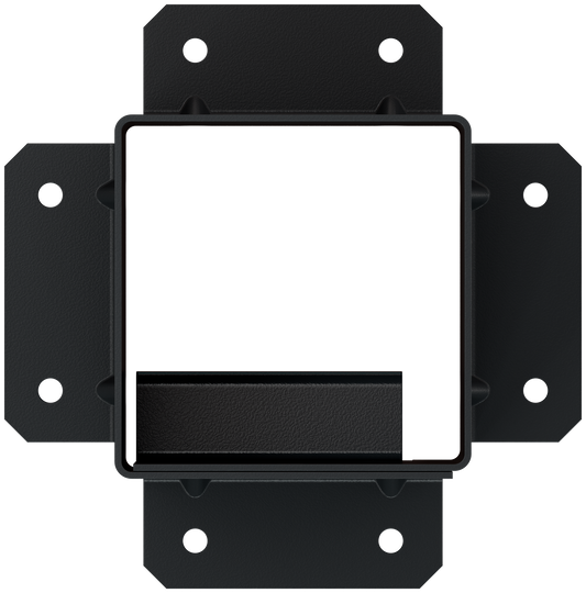 Simpson Strong-Tie SAGE-B44 Outdoor Accents® Sage System™ Black Powder-Coated Post Base for 4x4 (Pack of 180)
