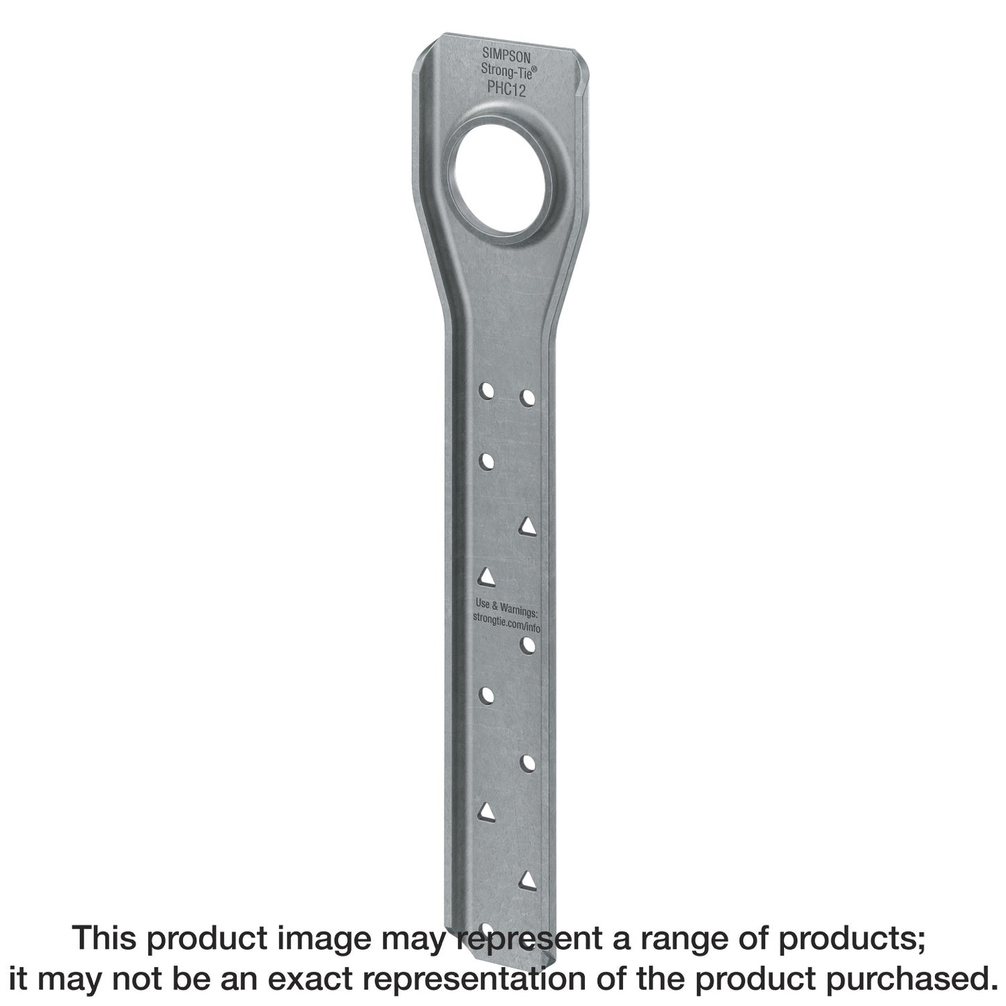 Simpson Strong-Tie PHC12 PHC™ 10-3/8 in. 12-Gauge Panel Hoist Clip (50-Qty)