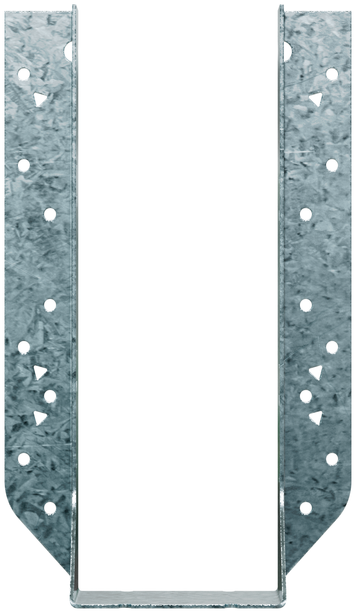 Simpson Strong-Tie HU412Z HU ZMAX® Galvanized Face-Mount Joist Hanger for 4x12