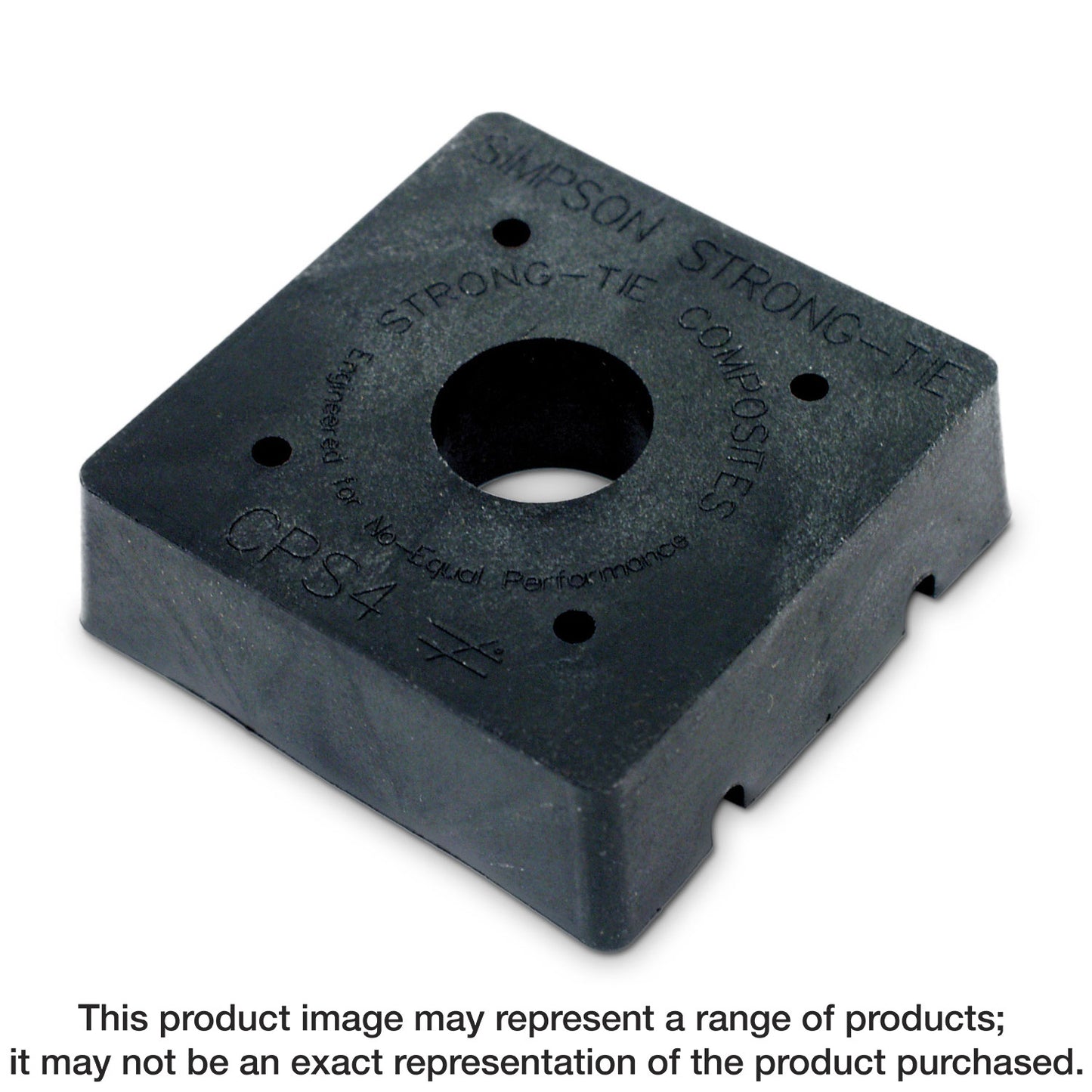 Simpson Strong-Tie CPS5 CPS Composite Plastic Standoff for 5x5 (Pack of 25)