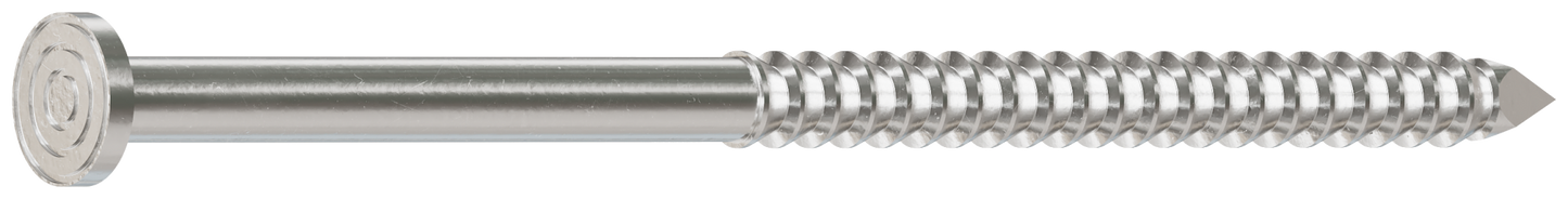 Simpson Strong-Tie T5KR51 Premium Siding Nail — 1-3/4-in. x 5/32-in. Head Dia., Type 316 Stainless Steel (1 lb.)