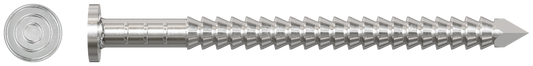 Simpson Strong-Tie T3KR51 Premium Siding Nail — 1-1/4-in. x 5/32-in. Head Dia., Type 316 Stainless Steel (1 lb.) (Pack of 10)