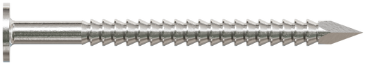 Simpson Strong-Tie S3ACN1 Common Nail, Annular Ring Shank — 1-1/4-in. x .083-in. Type 304 Stainless Steel (1 lb.) (Pack of 10)