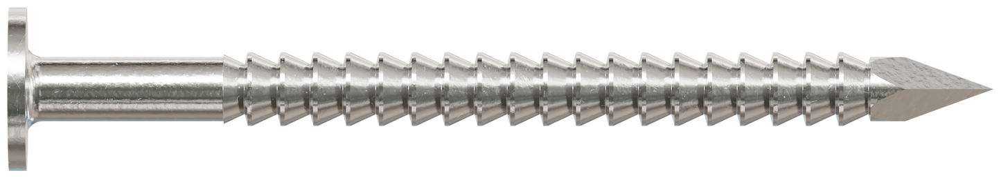 Simpson Strong-Tie S3ACN1 Common Nail, Annular Ring Shank — 1-1/4-in. x .083-in. Type 304 Stainless Steel (1 lb.) (Pack of 800)