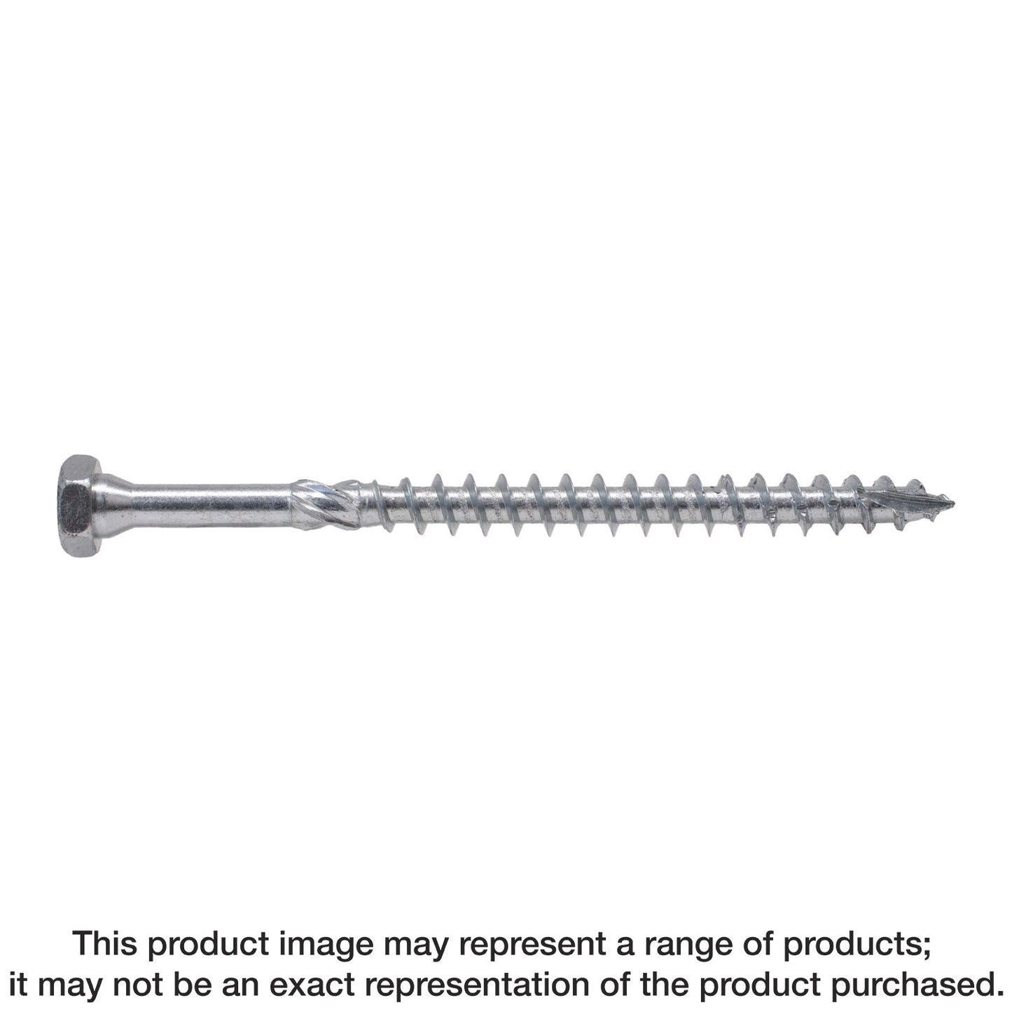 Simpson Strong-Tie SDHR31614 Strong-Drive® SDHR COMBO-HEAD Screw — 0.315 in. x 6-1/4 in., Blue Zinc (100-Qty)