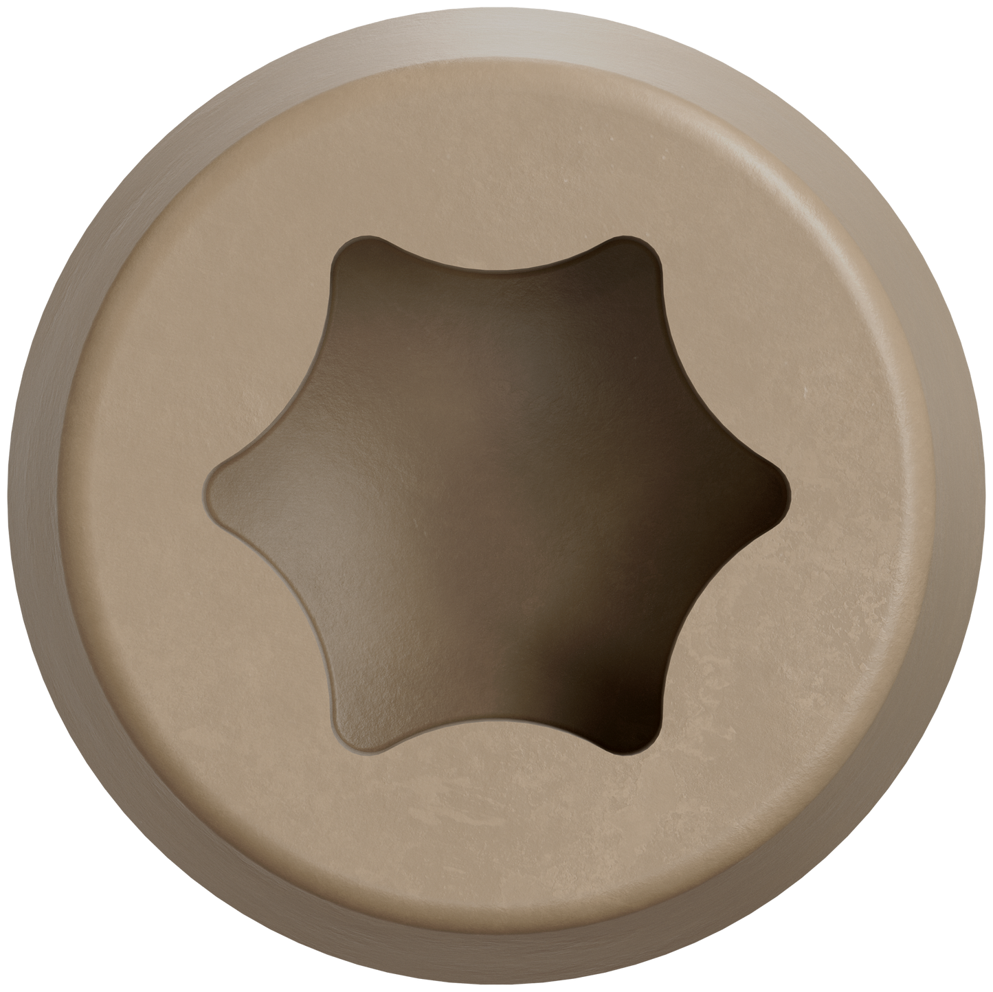 Simpson Strong-Tie DCU234TN02MB Deck-Drive™ DCU COMPOSITE Screw — #10 x 2-3/4 in. T20, Quik Guard®, Tan 02 (1750-Qty)