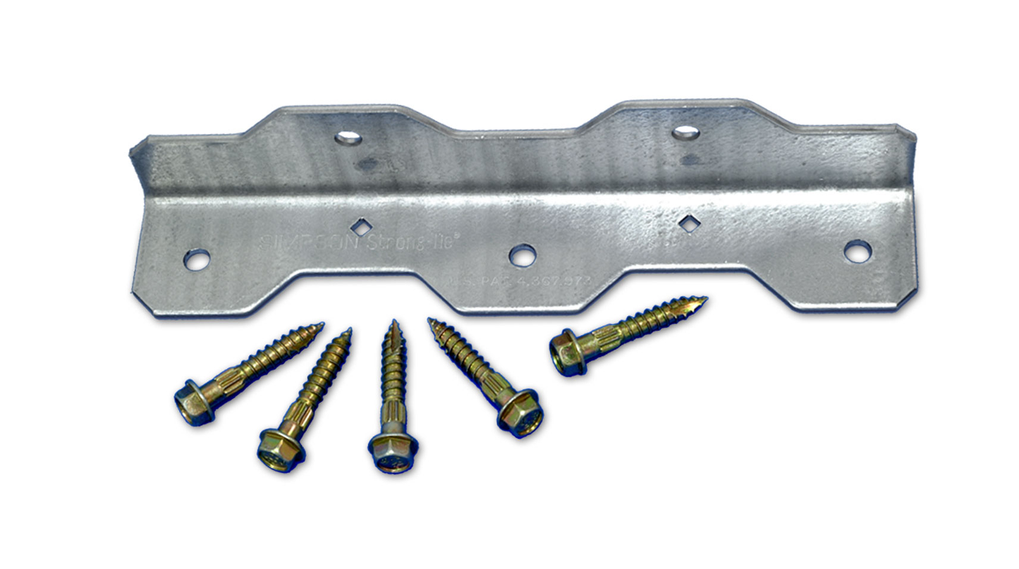 Simpson Strong-Tie TA9Z-R TA 8-1/4 in. 12-Gauge ZMAX® Galvanized Staircase Angle (Pack of 20)