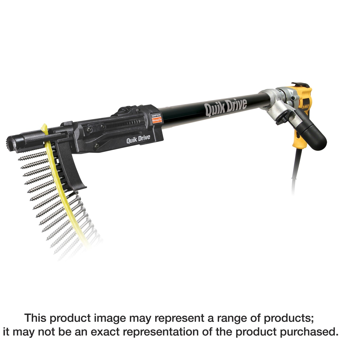 Simpson Strong-Tie PRO300SD25K Quik Drive® PRO300SG2 Decking System w/ DeWalt® 2500 RPM Screwdriver Motor (Pack of 60)