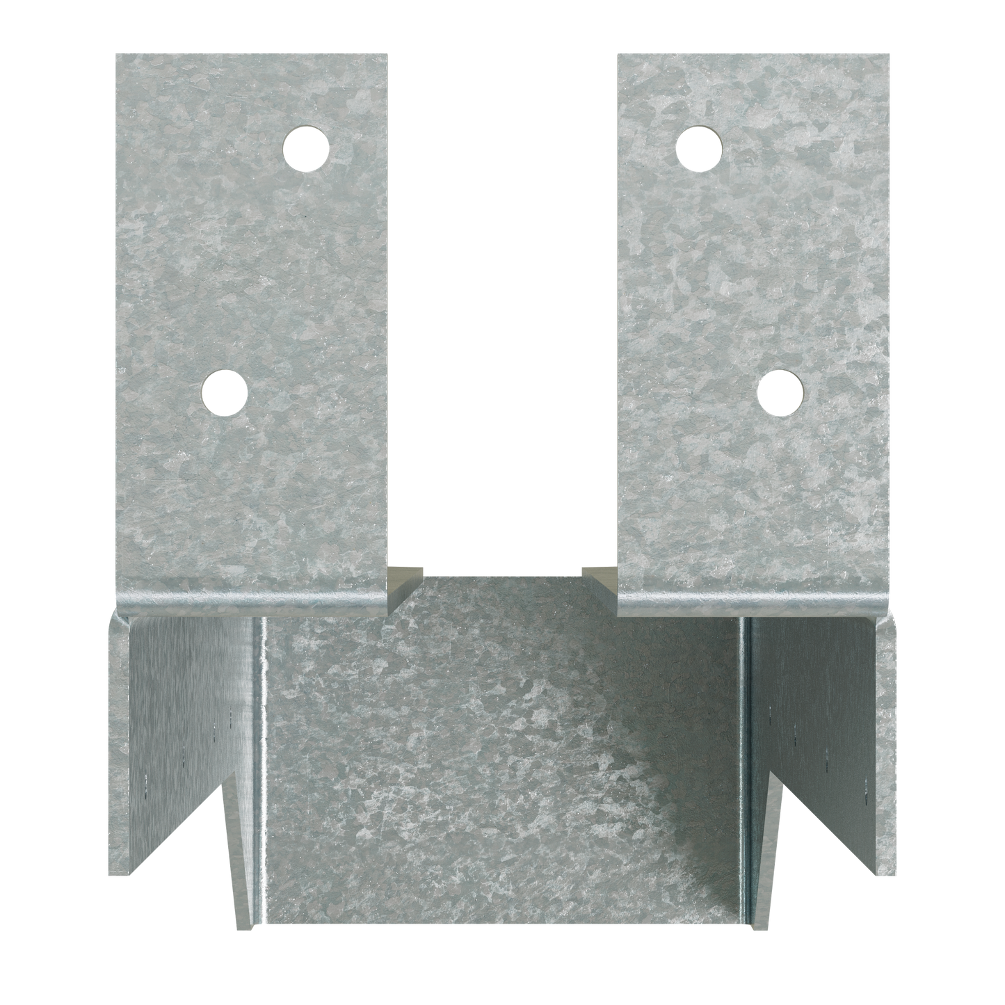 Simpson Strong-Tie HUC414-2 HUC Galvanized Face-Mount Concealed-Flange Joist Hanger for Double 4x14 (Pack of 20)