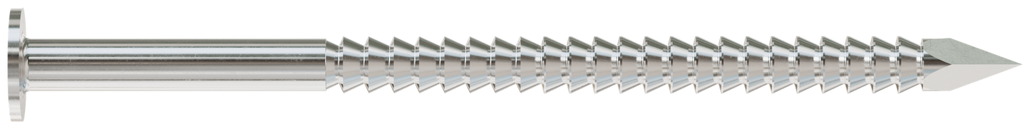 Simpson Strong-Tie T8ACNB Common Nail, Annular Ring Shank — 2-1/2-in. x .131-in. Type 316 Stainless Steel (25 lb.)