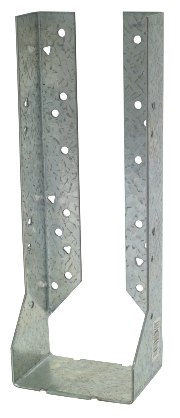 Simpson Strong-Tie HUC412 HUC Galvanized Face-Mount Concealed-Flange Joist Hanger for 4x12