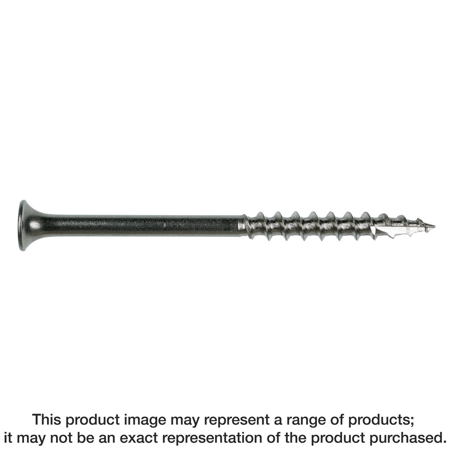 Simpson Strong-Tie S08162DBB Bugle-Head Wood Screw, Square Drive — #8 x 1-5/8 in. #2 Square, Type 305 (4000-Qty)