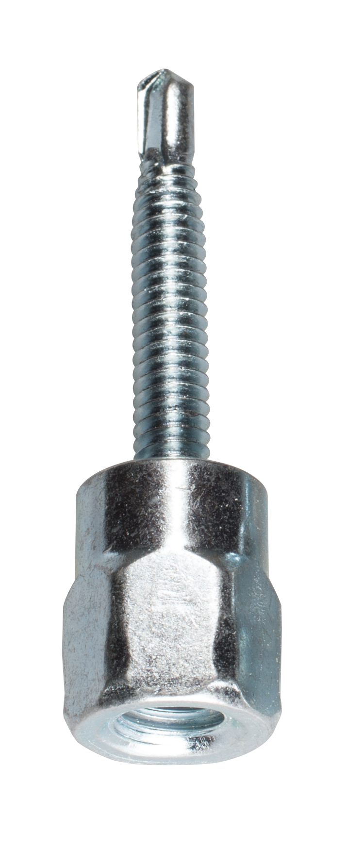 Simpson Strong-Tie RSV37112 Steel Rod Hanger 1/4 in. x 1-1/2 in. Vertical Threaded Anchor for 3/8 in. Rod (25-Qty)