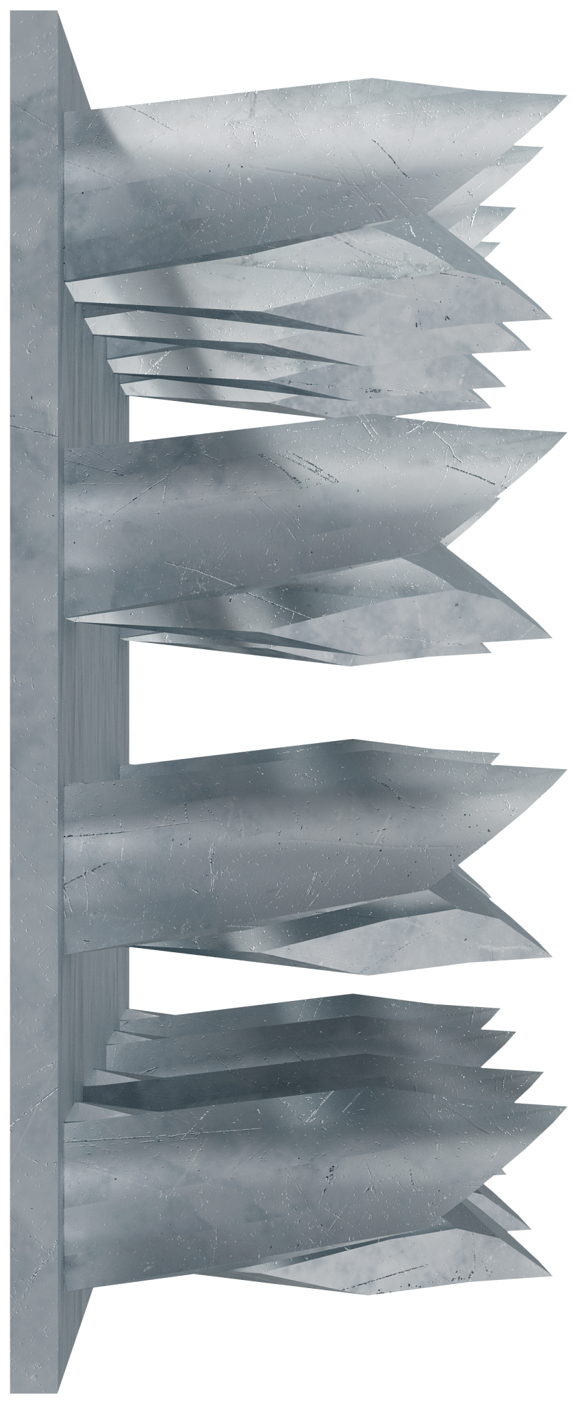 Simpson Strong-Tie MP14-R MP 1 in. x 4 in. 20-Gauge Galvanized Mending Plate (Pack of 3000)
