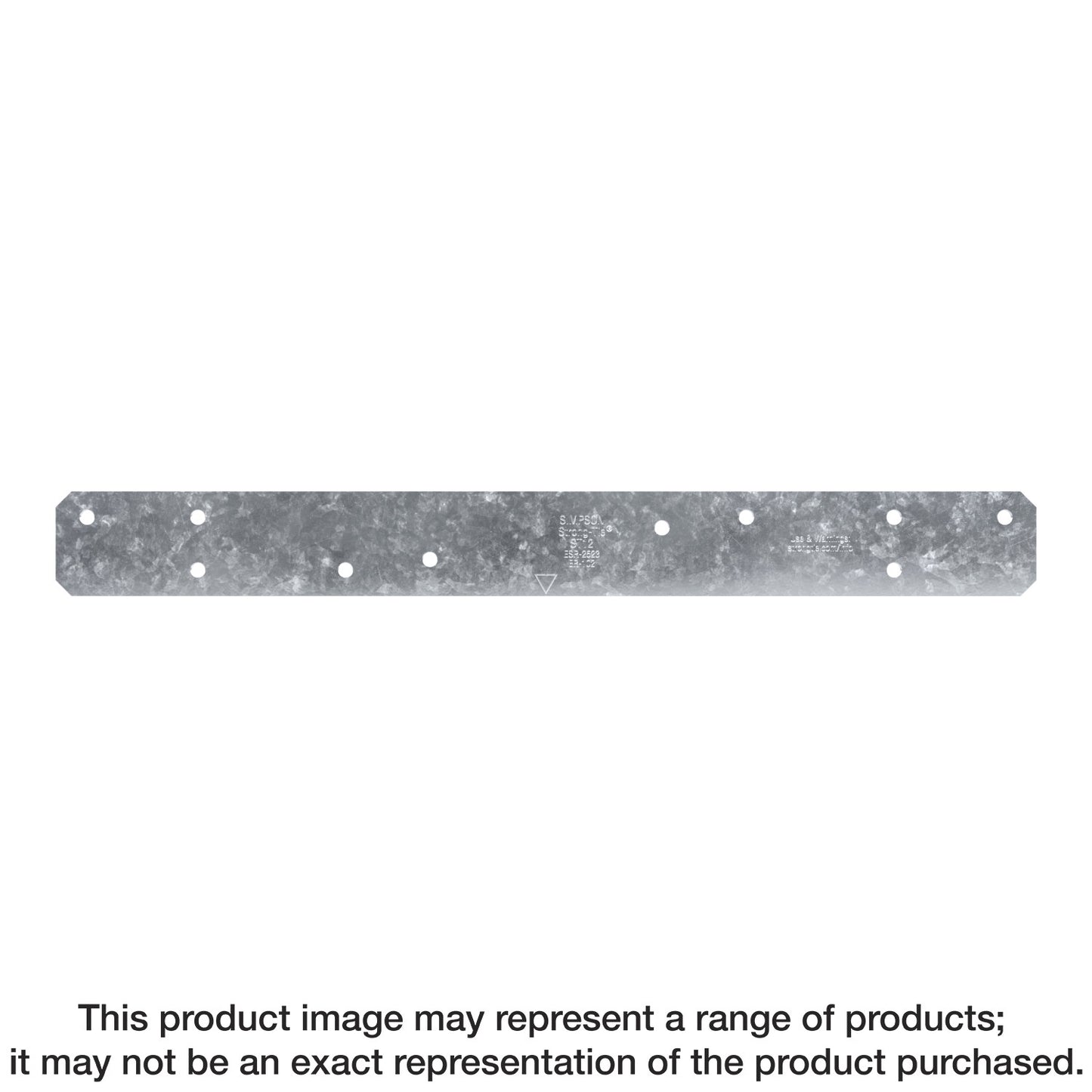 Simpson Strong-Tie ST12 ST 11-5/8 in. 16-Gauge Galvanized Strap Tie