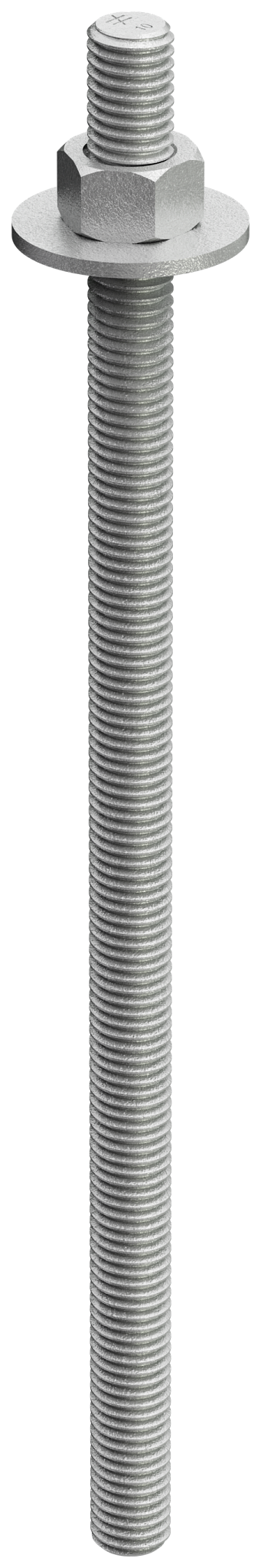 Simpson Strong-Tie RFB#4X10HDG RFB 1/2 in. x 10 in. Hot-Dip Galvanized Retrofit Bolt (Pack of 25)