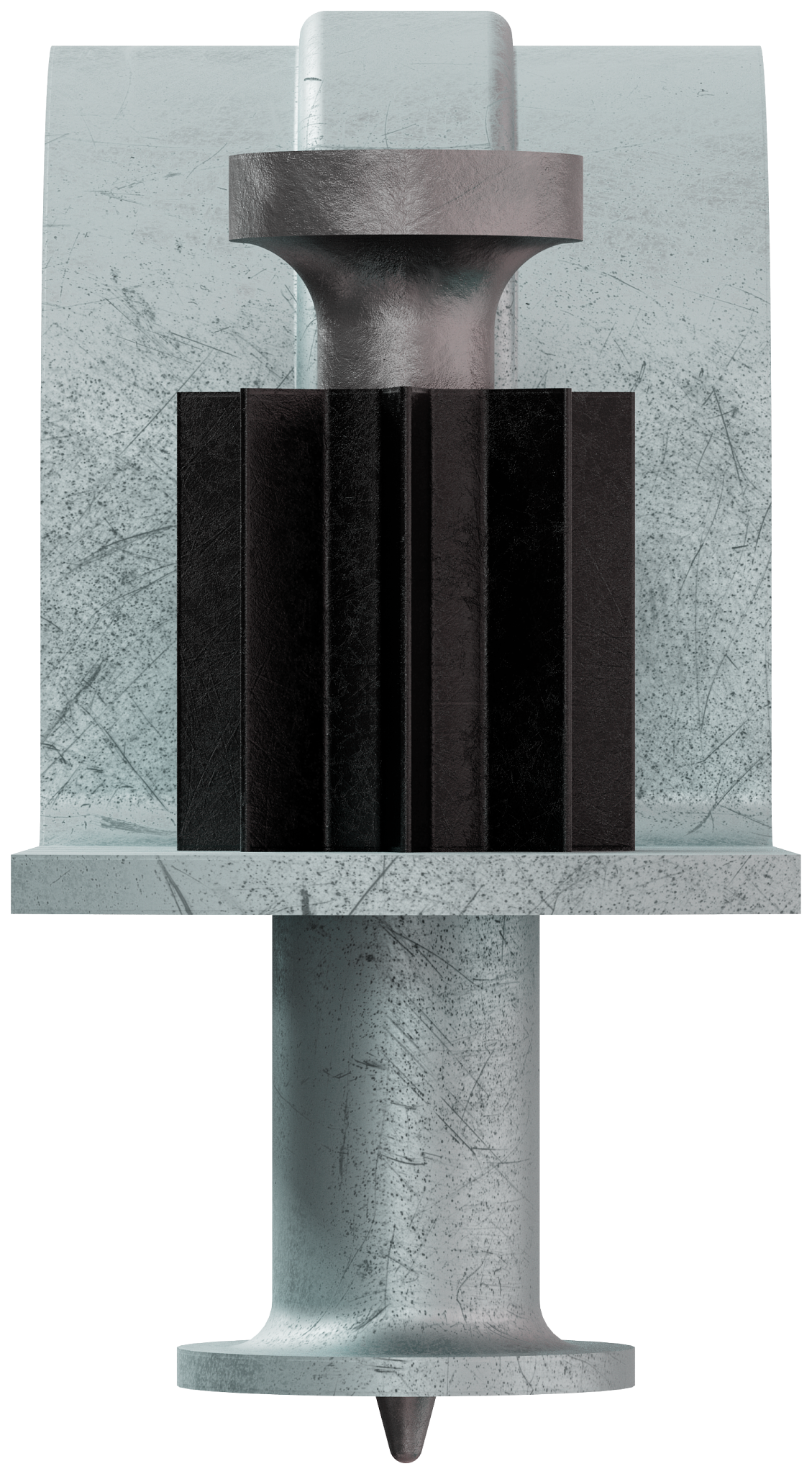 Simpson Strong-Tie PCC50-DP100 PCC Powder-Actuated Conduit Clip 1/2-in. EMT with 1-in. Pin (100-Qty)