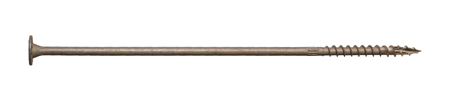 Simpson Strong-Tie SDWS221000DB-R12 Strong-Drive® SDWS™ TIMBER Screw (Exterior Grade) — 0.220 in. x 10 in. T40, Tan (12-Qty) (Pack of 430)