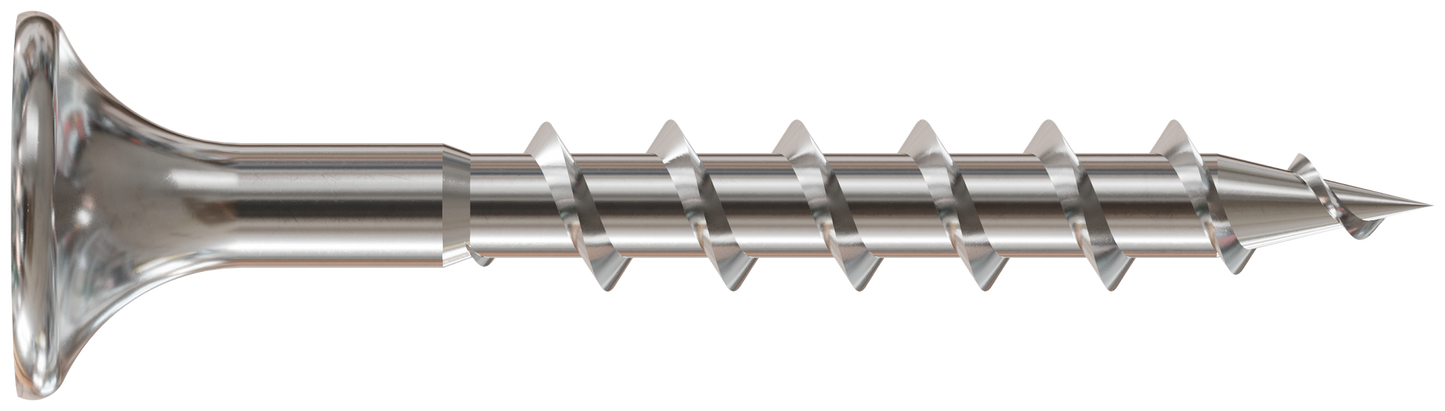 Simpson Strong-Tie S06125DT1 Bugle-Head Wood Screw, 6-Lobe Drive — #6 x 1-1/4-in. T15, Type 305 (1 lb.) (Pack of 800)