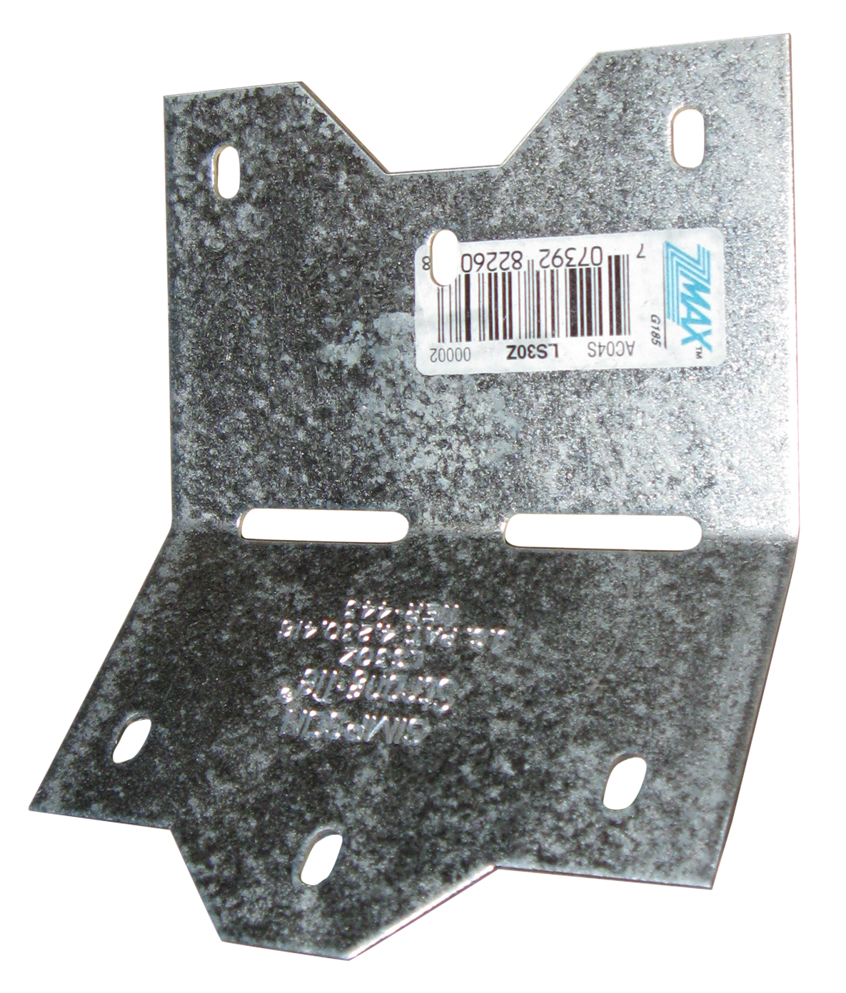 Simpson Strong-Tie LS30Z LS 3-3/8 in. 18-Gauge ZMAX® Galvanized Adjustable L Angle