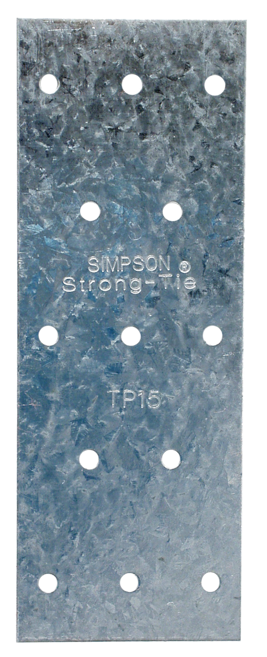 Simpson Strong-Tie TP15 TP 1-13/16 in. x 5 in. 20-Gauge Galvanized Tie Plate (Pack of 18000)