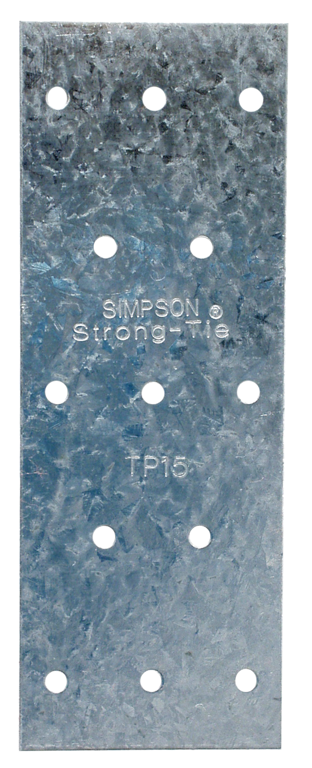 Simpson Strong-Tie TP15 TP 1-13/16 in. x 5 in. 20-Gauge Galvanized Tie Plate (Pack of 150)