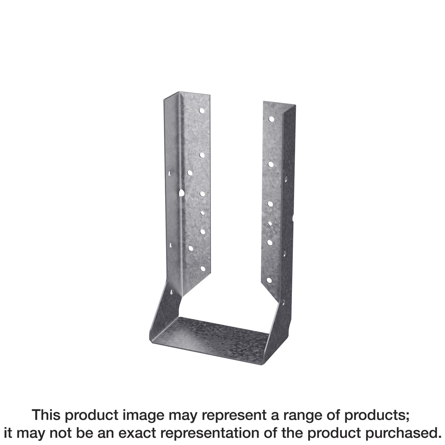 Simpson Strong-Tie HUCQ612Z-SDSG HUCQ ZMAX® Heavy Face-Mount Concealed-Flange Joist Hanger for 6x12 w/ Screws