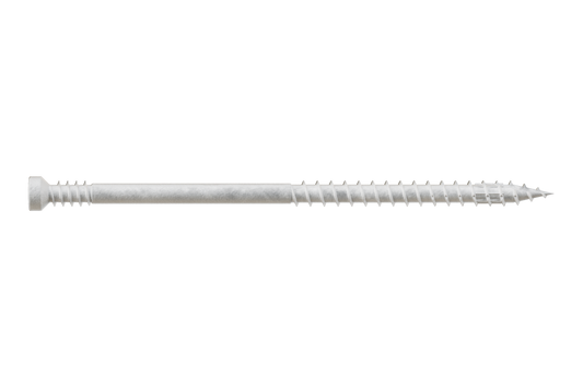 Simpson Strong-Tie FT07300R300W Finish Trim Screw — #7 x 3 in. T10, Trim-Head, Quik Guard®, White (300-Qty)