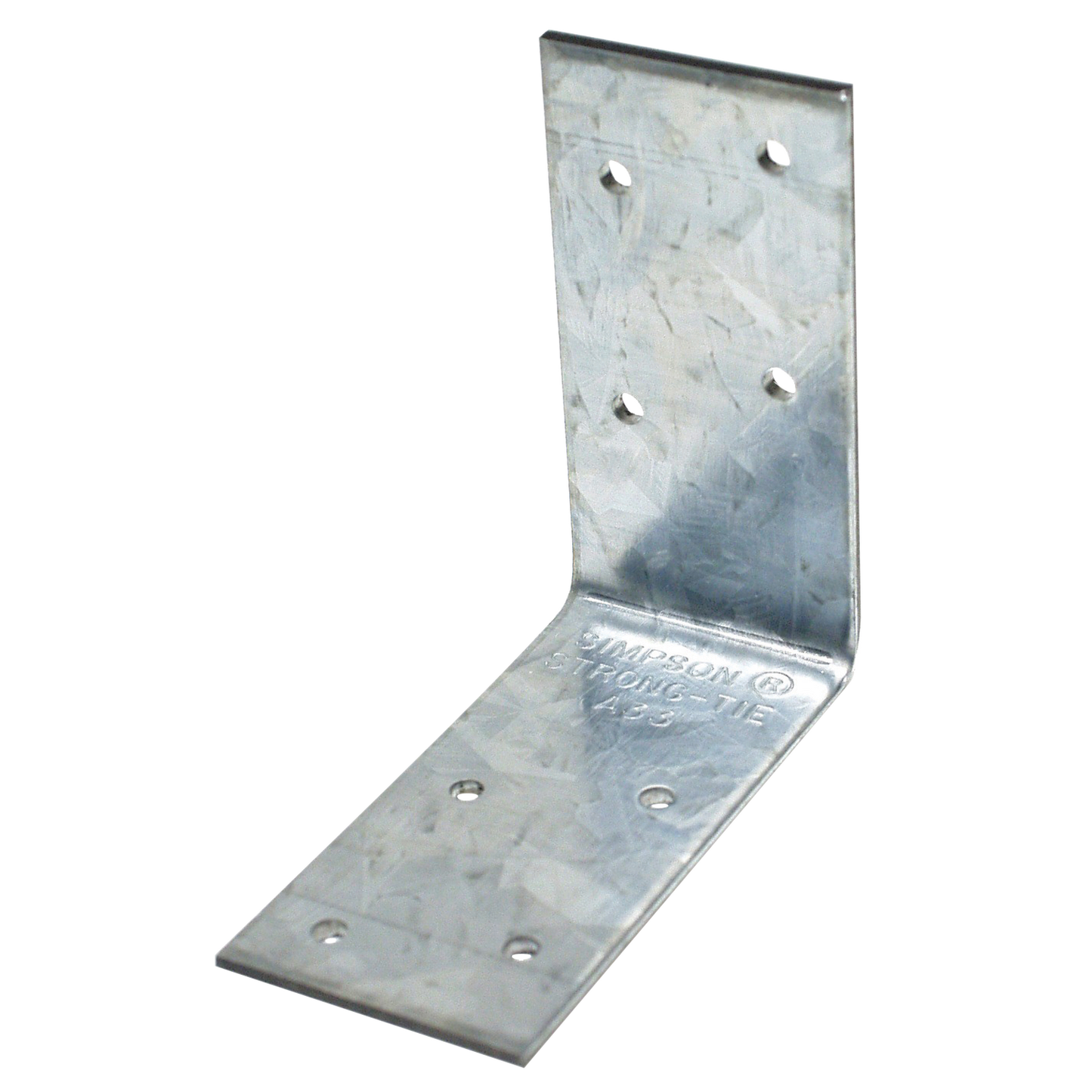 Simpson Strong-Tie A33 3 in. x 3 in. x 1-1/2 in. Galvanized Angle (Pack of 5000)