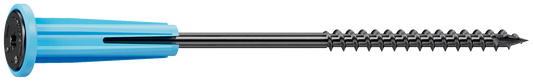 Simpson Strong-Tie SDPW14500S-R50 Strong-Drive® SDPW™ DEFLECTOR Screw — 0.140 in. x 5 in. T25, 6-Lobe, E-Coat®, Short Sleeve (50-Qty) (Pack of 6)