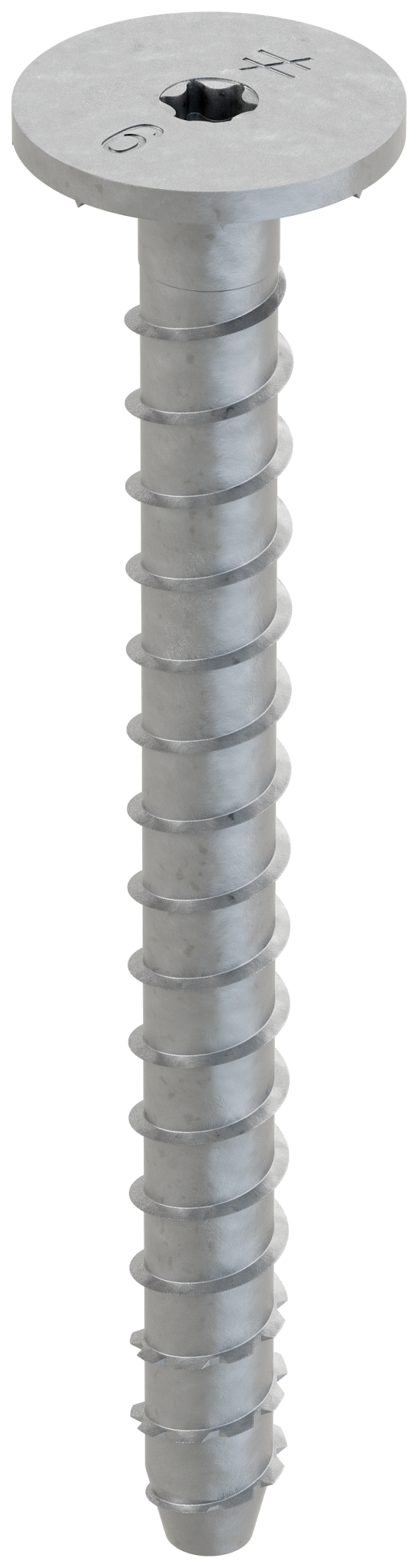 Simpson Strong-Tie THD50600WHMG Titen HD® 1/2 in. x 6 in. Mech. Galv. Washer-Head Heavy-Duty Screw Anchor (15-Qty) (Pack of 4)