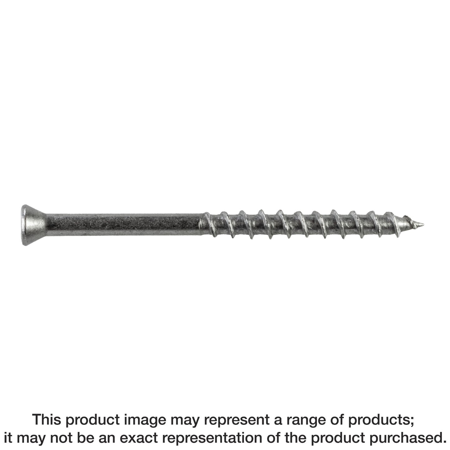 Simpson Strong-Tie S07225WPB Deck-Drive™ DWP WOOD SS Screw — #7 x 2-1/4 in. T-15, Trim Head, Type 305 (1750-Qty)