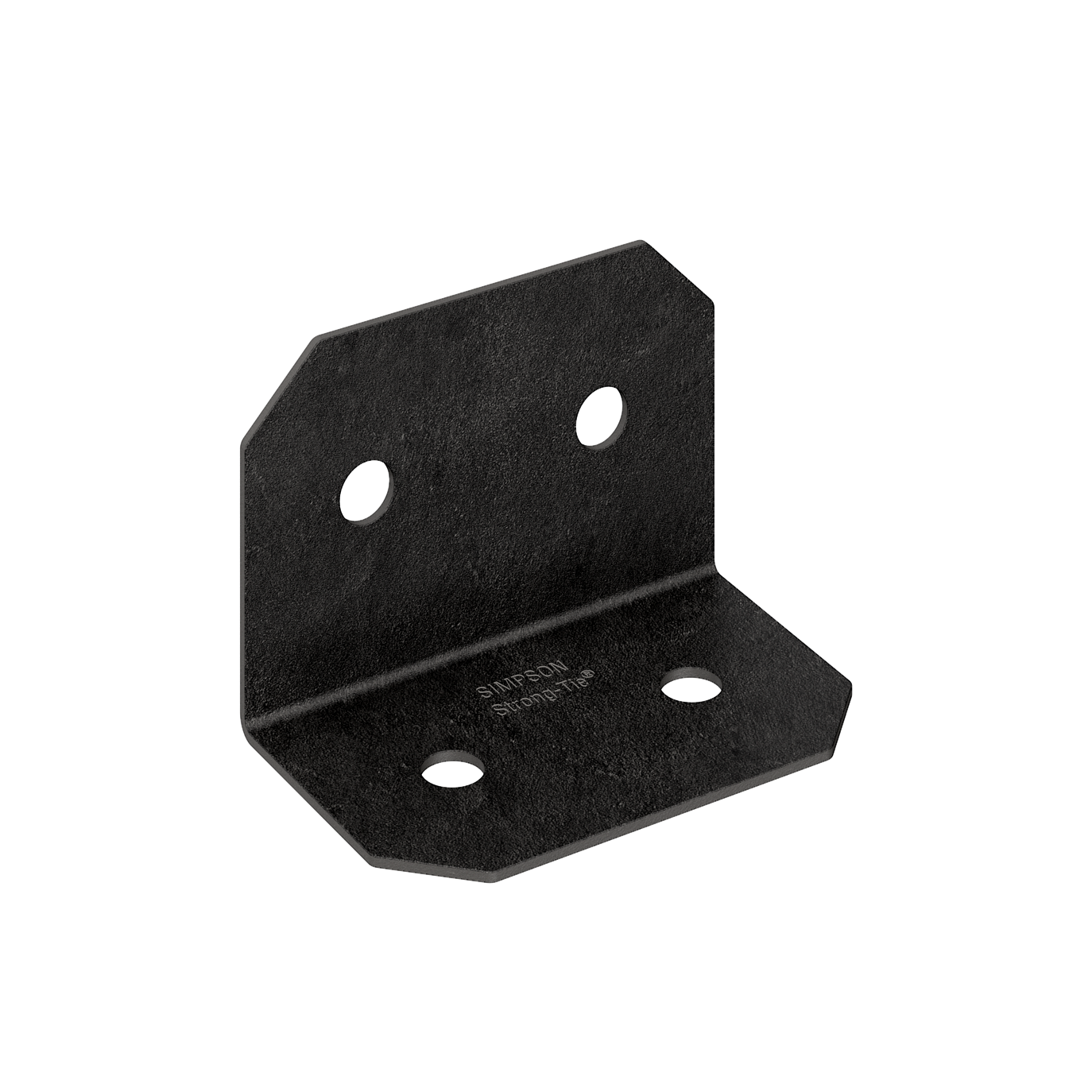 Simpson Strong-Tie APVA6 Outdoor Accents® Avant Collection™ ZMAX®, Black Powder-Coated 90° Angle for 6x (Pack of 2688)