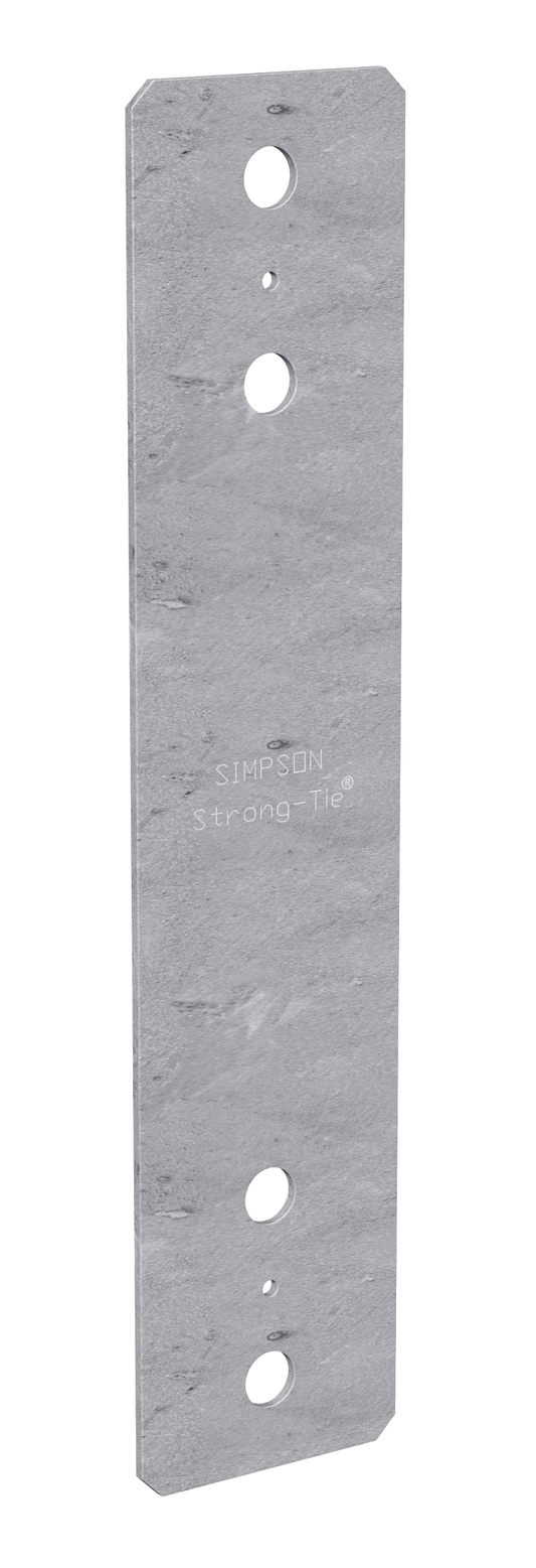 Simpson Strong-Tie PS418 PS 4 in. x 18 in. Hot-Dip Galvanized Piling Strap (Pack of 10)