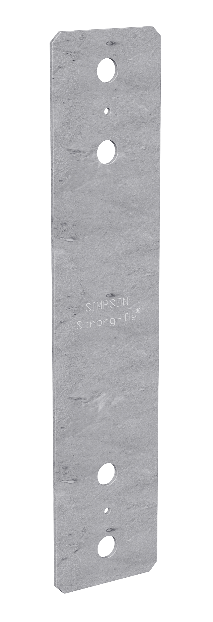 Simpson Strong-Tie PS418 PS 4 in. x 18 in. Hot-Dip Galvanized Piling Strap (Pack of 500)