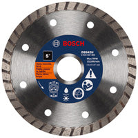 Hoja de diamante BOSCH DB542H de 5 pulgadas con borde turbo premium para cortes suaves