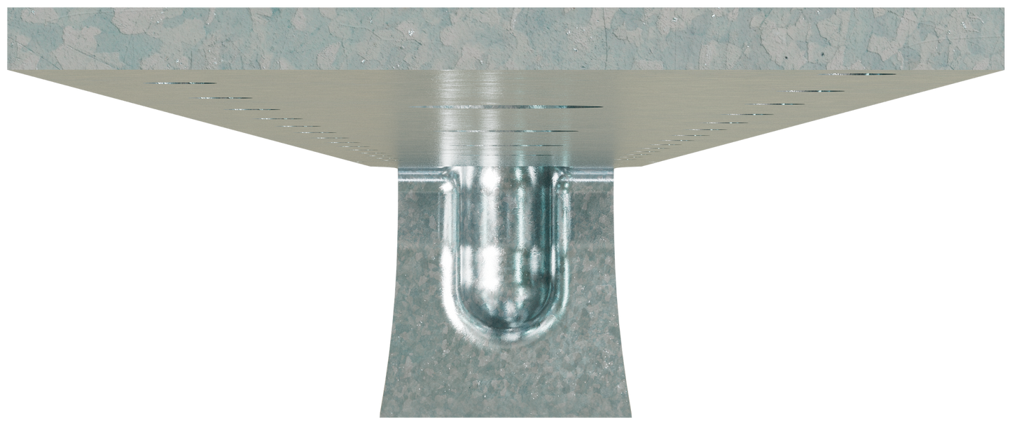 Simpson Strong-Tie HPA28 HPA 32-1/2 in. 10-Gauge Galvanized Purlin Anchor (Pack of 500)